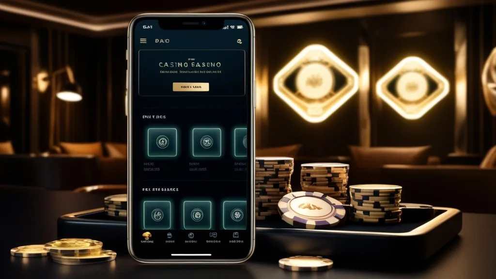 Mobile Benutzeroberfläche der Thor Fortune Casino App auf einem Smartphone